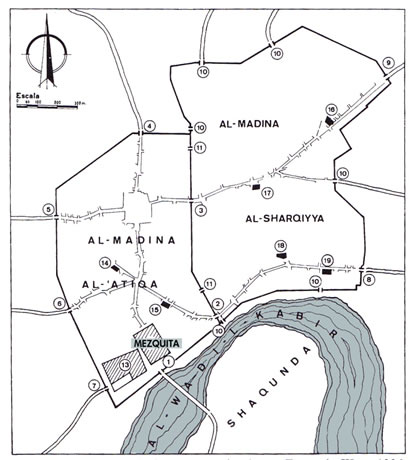 La Córdoba Musulmana al ser conquistada por Fernando III en 1236 según M. Ocaña Jiménez